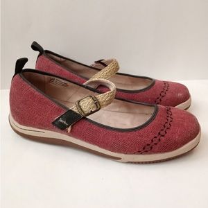 Jambu Rosie Mary Jane red shoes Size 10 New